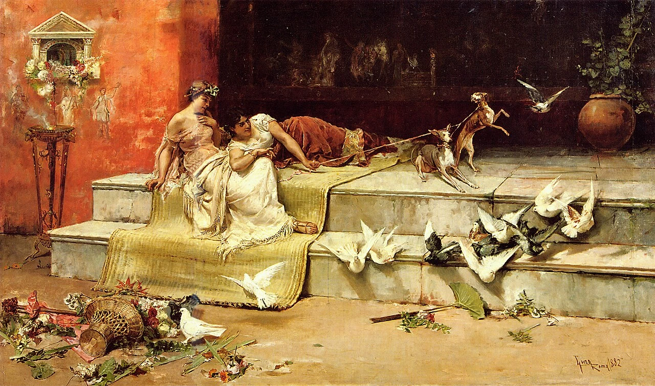 Juan Luna - Le Dame Romane